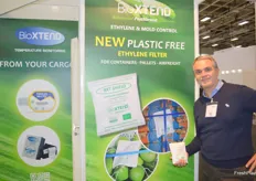 BioXtend’s Julian Amar he was at the show to promote new products such as the BXT Shield for avocadoes, limes, mangoes etc.